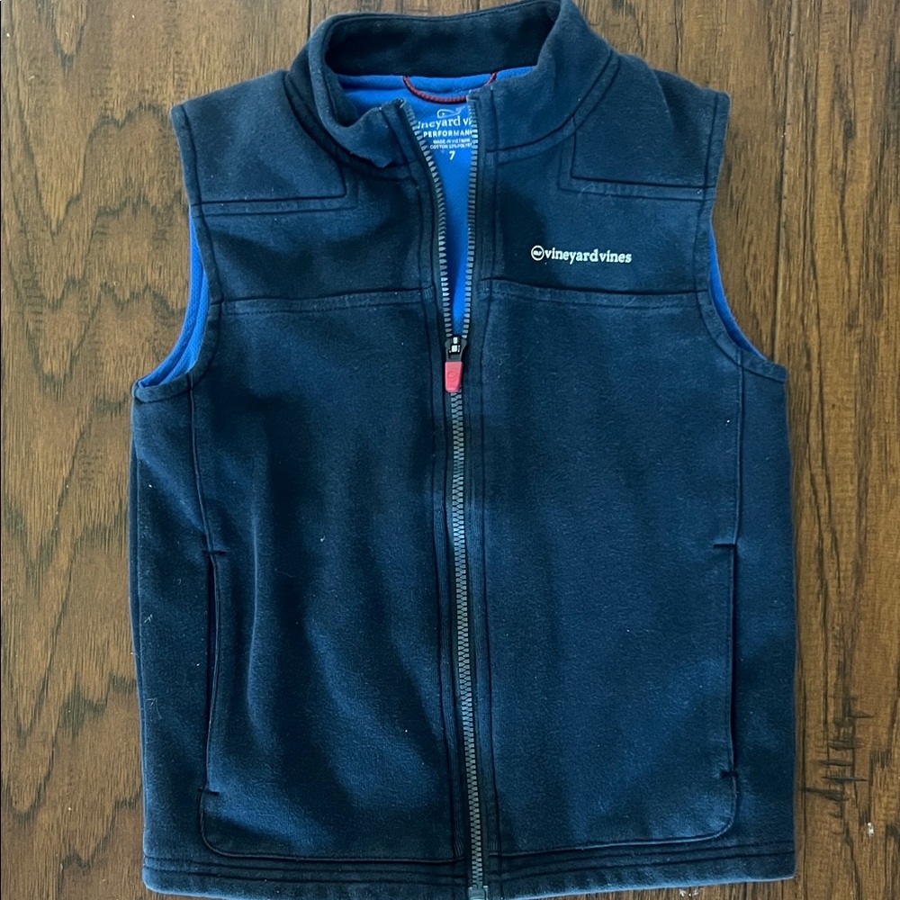 Vineyard Vines Kids Navy Performance Vest
